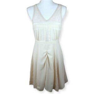 ARK & CO. ANTIQUE CREAM DRESS SZ.M EUC